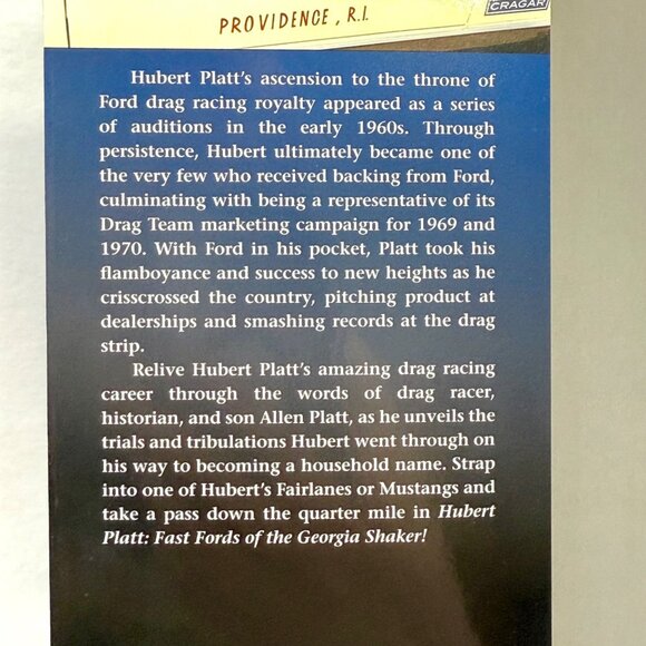 Hubert Platt Fast Fords Of The Georgia Shaker Book - Allen Platt/CarTech (2019) - Picture 6 of 12